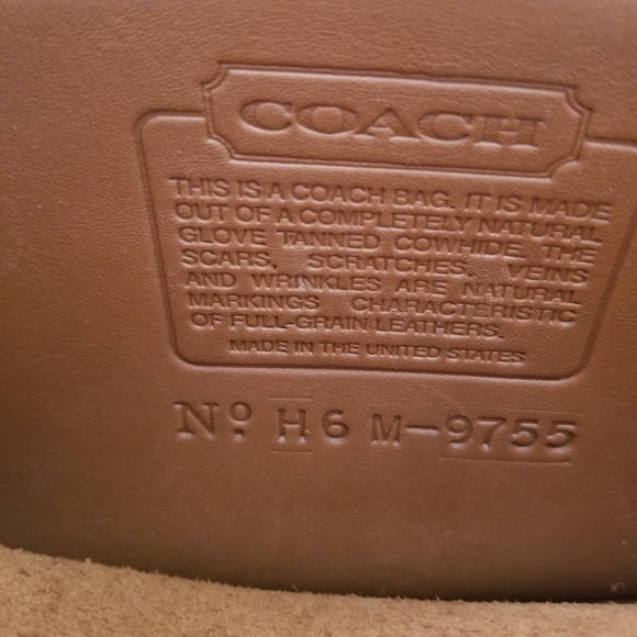 Vintage Coach | Pocket Purse #9755 - Picture 9 of 12